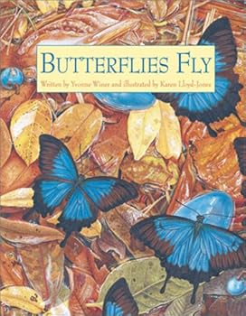 Hardcover Butterflies Fly Book