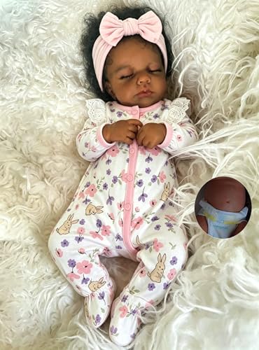Anano Muñeca Reborn Bebé Niña 19 Pulgadas Realista miniatura 1