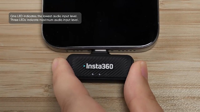 Amazon.co.jp: Insta360 Mic Air (1 TX + 1 RX)、ノイズキャンセリング