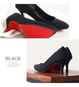 赤いサテン ポインテッドトゥ ハイヒール 23cm SALE】 プラチナドゥ パンプス ピンヒール ポインテッドトゥ