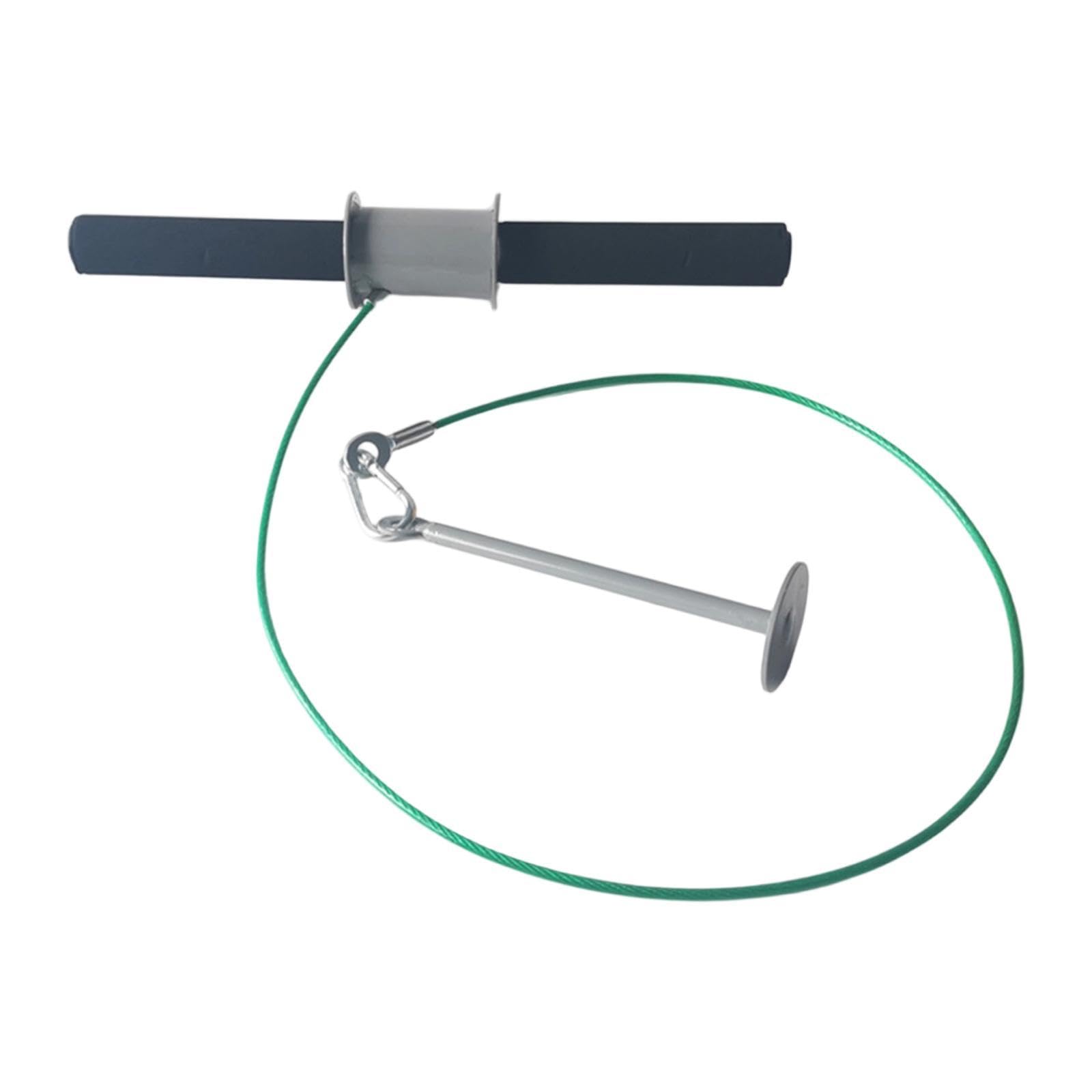 Rullo Polsi E Avambracci Attrezzo Rullo Avambraccio Rafforzatore Presa Allenatore Polso Fune Resistente alle Sollecitazioni E Maniglie Antiscivolo ADA