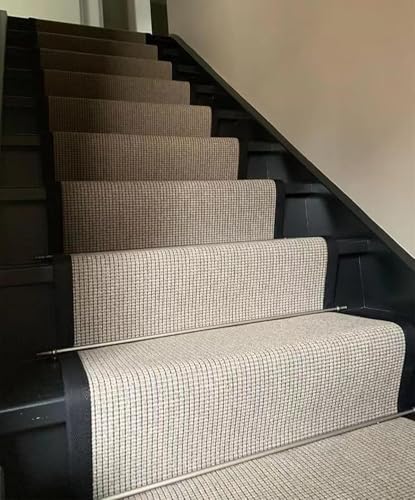 Barres de support de tapis d'escalier modernes pour maison chic