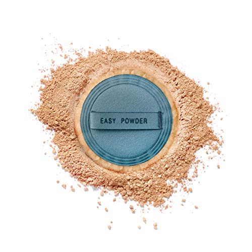 EASYPOWDER Easy Mineral Silky BB Powder (in puff), Face Loose Powder, 7g (0.25 Oz.) (Natural Beige)