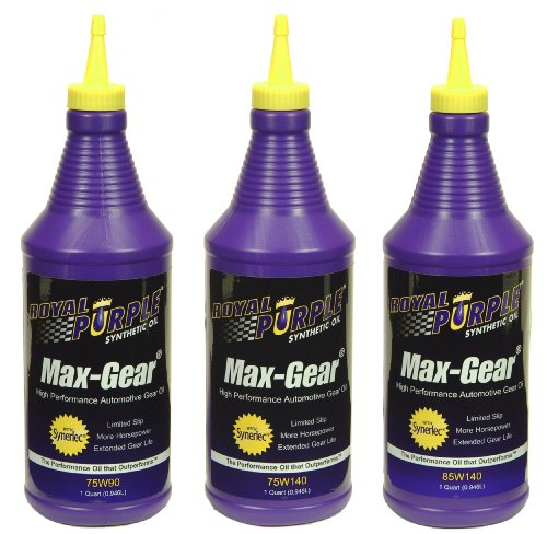 Royal Purple Max Gear Synthetic Gear Oil 75W140 - (Case 12 Bottles) BUY IN A CASE AND SAVE