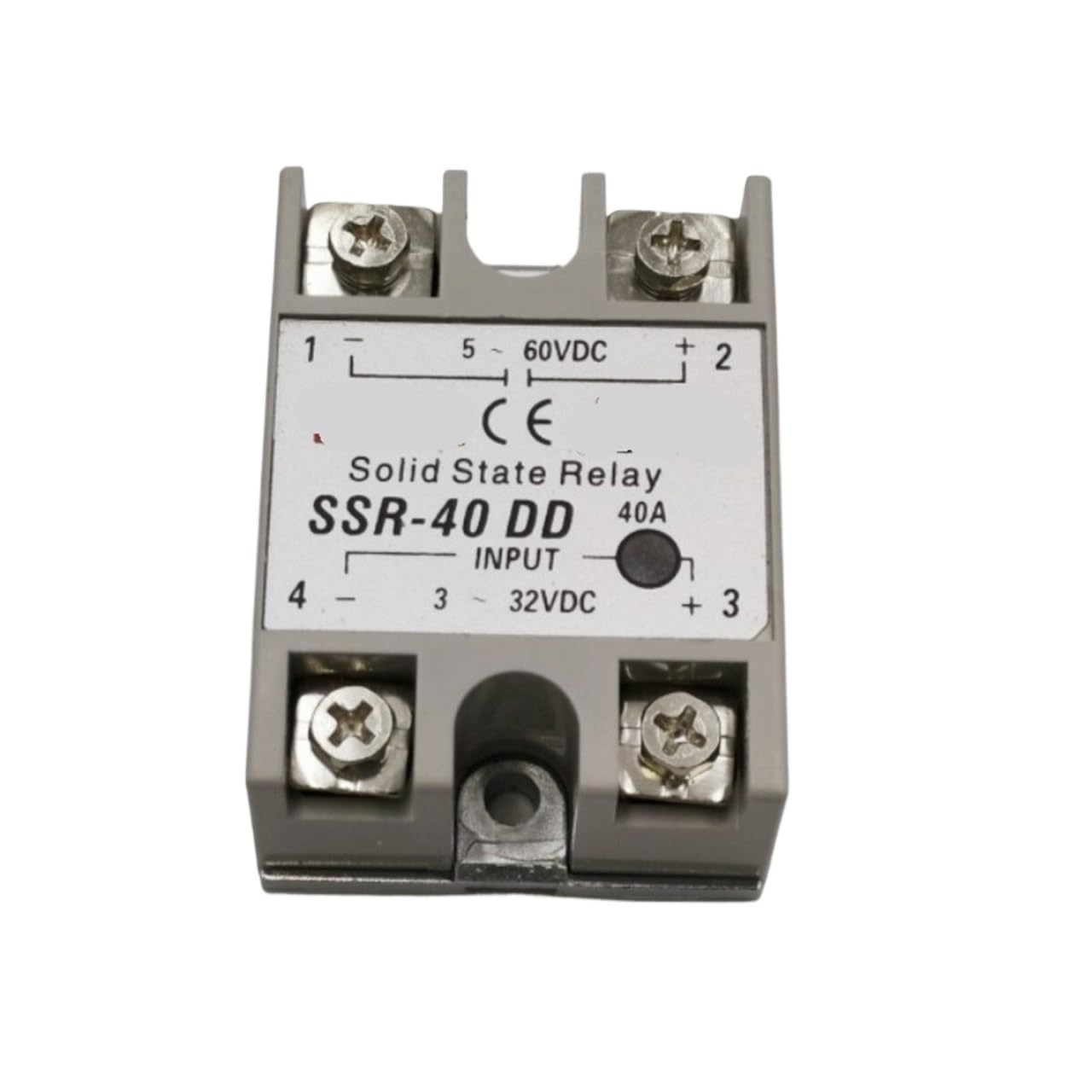 Relais Statique SSR-40DD 3-32VDC 5-60VDC pour contrôle industriel précis