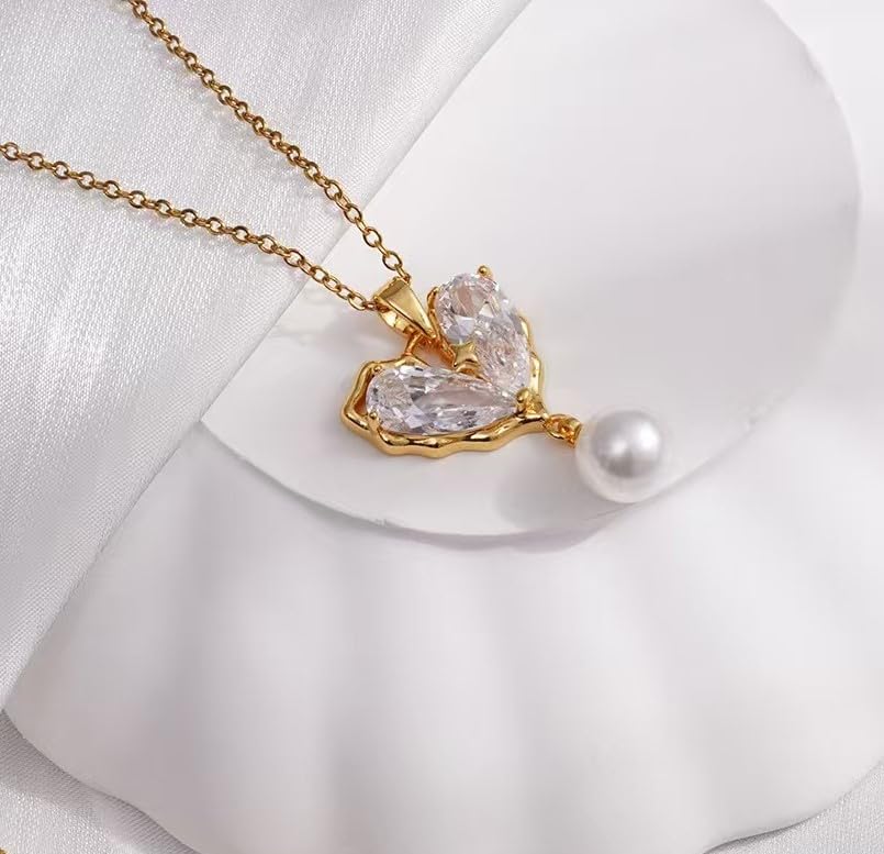 Image of SALTY Anti Tarnish Pendant Necklace for Women | Stylish Locket Neck Chain | Fashion Jewellery Accessories for Girls Boys | Minimal Jewelry | Ideal for Gifting - Scorpio | Gift for Diwali, Christmas, Marriage, Birthday