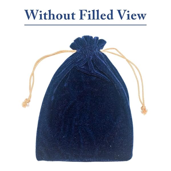 Dulhan DLC set of 50 Velvet Potli Bags for Return Gifts, inch pouch for Wedding gifts, Women Jwellery Handbag - Image 3