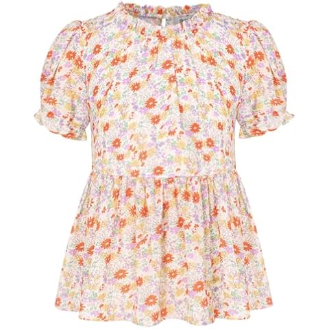 GRACE KARIN Haut Fille Fleurs Cover