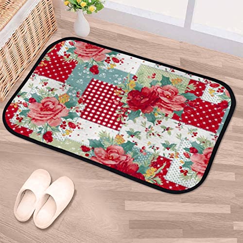 Soft Foam Area Rugs The Pioneer Woman Rose Washable Non Slip Kitchen Rugs Bath Rug For Home Decor Indoor/Outdoor 36X24In #TOP4
