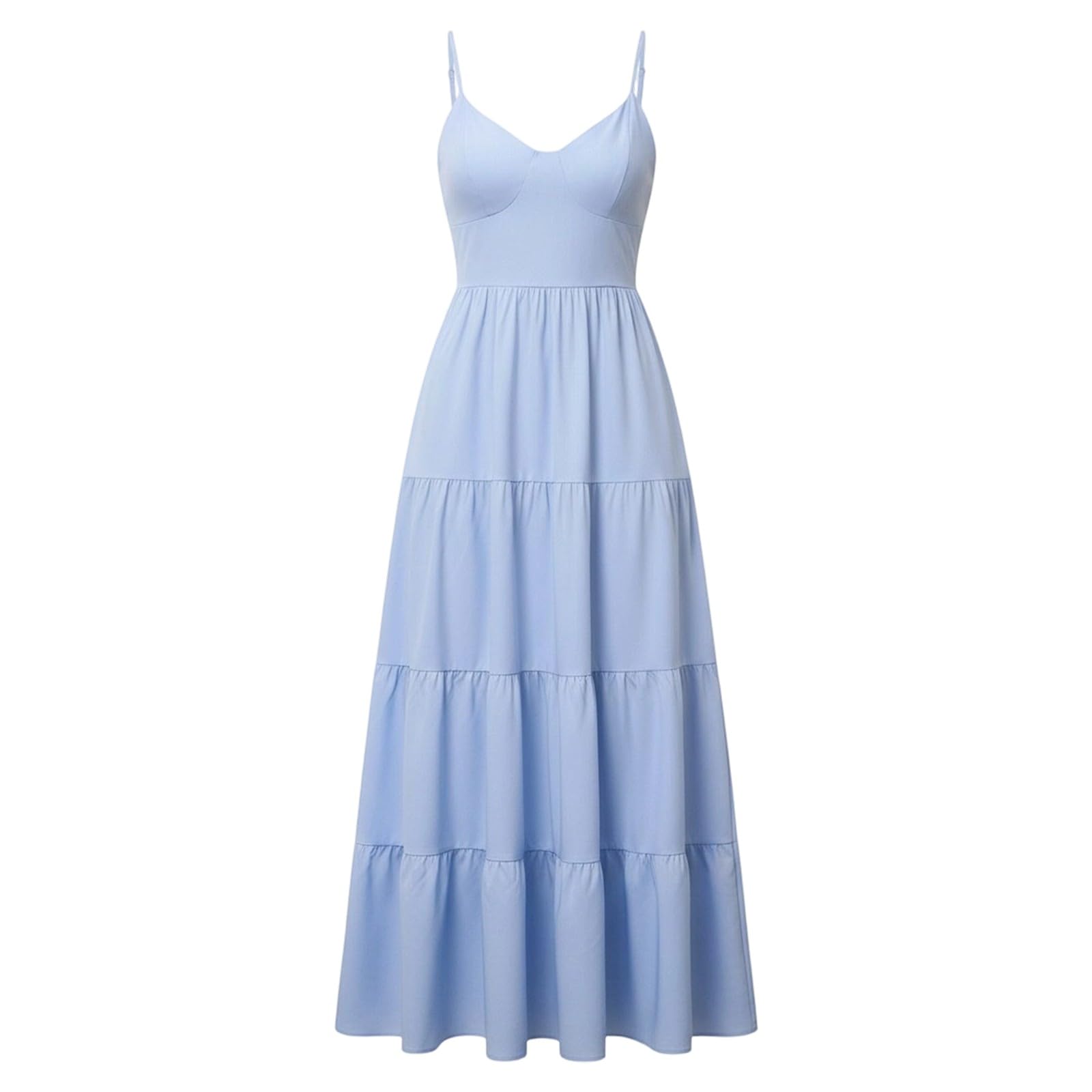 Abito premaman aderente con motivo floreale, spalline sottili regolabili e allacciatura sulla schiena, ideale per feste in gravidanza, baby shower e serate festive, in morbido tessuto