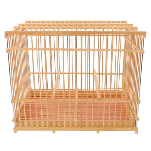 Cage oiseaux bambou nomade pour perruches et diamants mandarin - 2