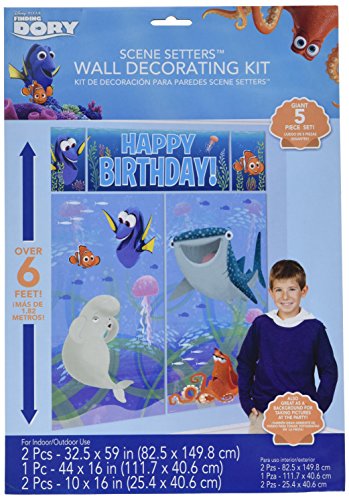 Finding Dory Scene Setter Wall Decorating Kit 5 Piece