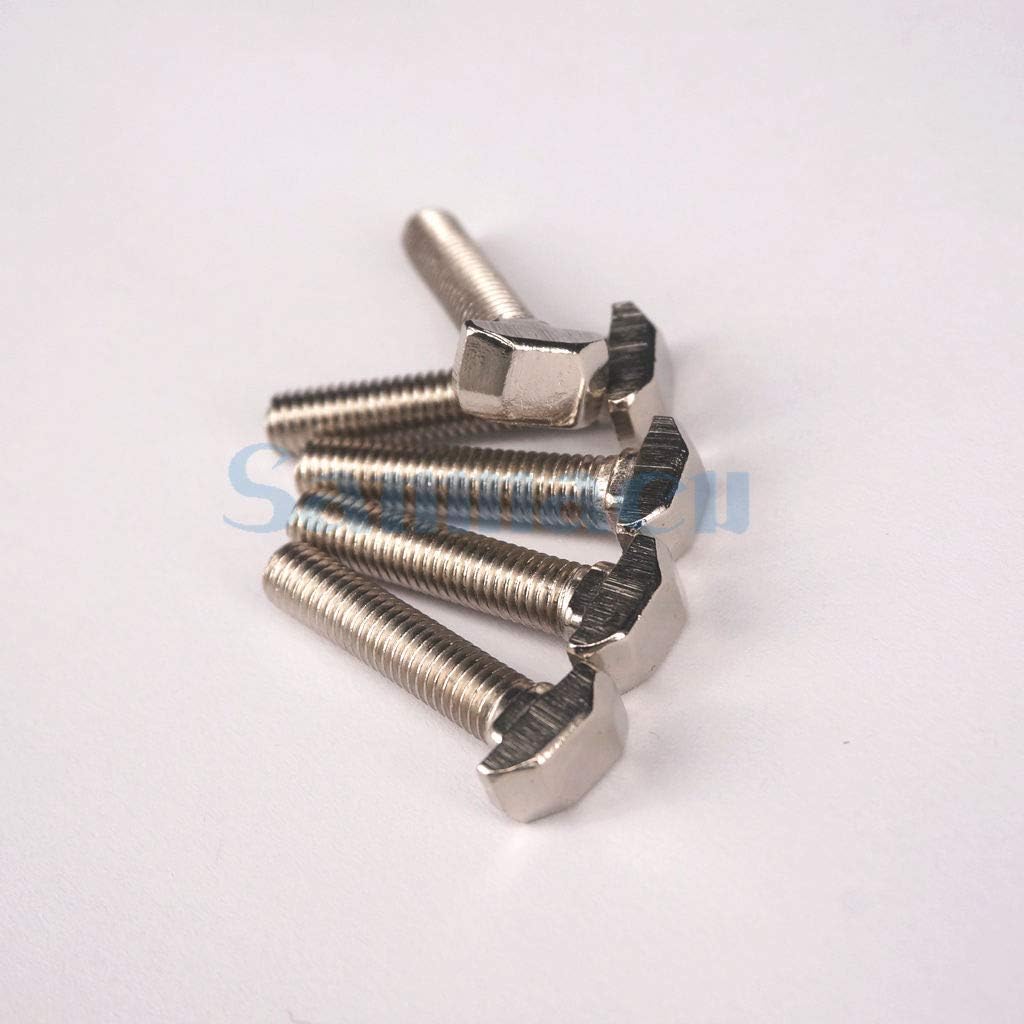 Hammer Head T Bolt T Head Screws M5 For T-slot Aluminum Extrusion 20 Series (Size: M5x12)