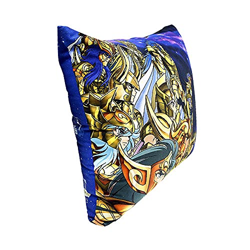 Almofada Cavaleiros de Ouro Cavaleiros do Zodíaco 40x40 cm