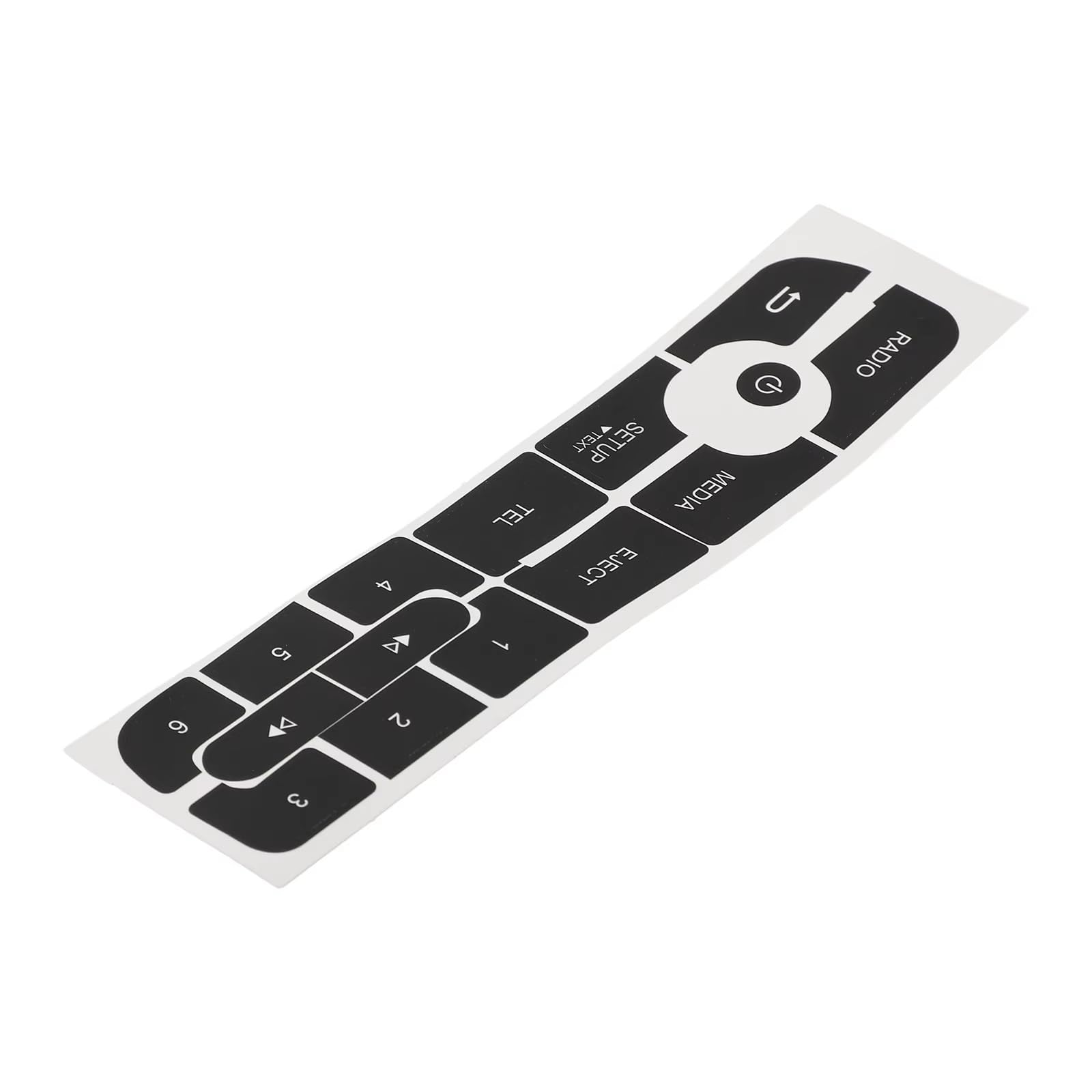 Wsbojxth One Color Repair Patch Compatible With Megane Repair Decals Stickers Vehicles Driving Button Radio Repairing Special Ink Abs Audio