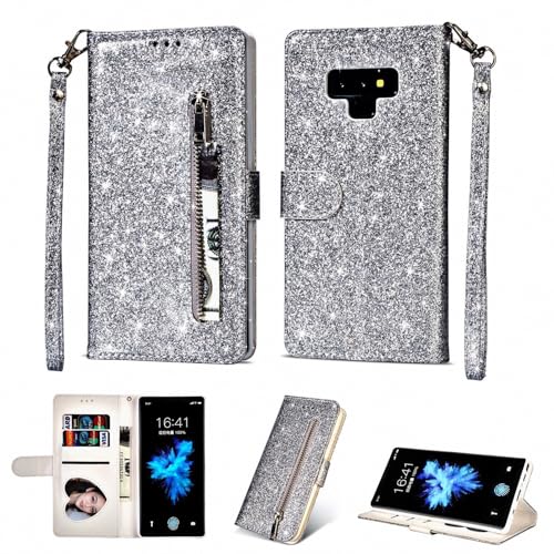 Étui Samsung Galaxy S10 Plus antichoc avec rabat en cuir et rangement pour cartes bancaires