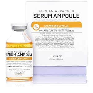 BRÜUN SD – Control Salmon DNA Ampoule – Micro Needling Korean Serum Booster for Face and Body to Use with and without Derma Pen Microneedling Skin Care Serum 1.18 fl.oz