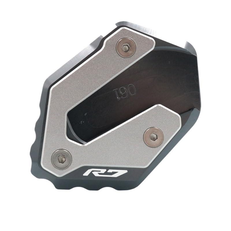 Plaque support béquille YZF-R7 pour éviter les chutes sur sol meuble