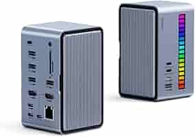 Hagibis IPSディスプレイ3.5インチ Docking Station Hagibis 3.5inch IPS Mini Screen AIDA64 Mini PC CPU RAM HDD