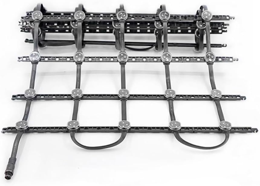 LED Matrix Screen Led Flexible Grid Screen Full Color Point Light Source Outdoor Flexible Advertising Display Screen LED Module programmable, Suitable for Video Image (Size : 1 * 1m)