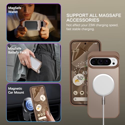 Coque Google Pixel 9 Pro XL translucide bronze pour vos déplacements - 3