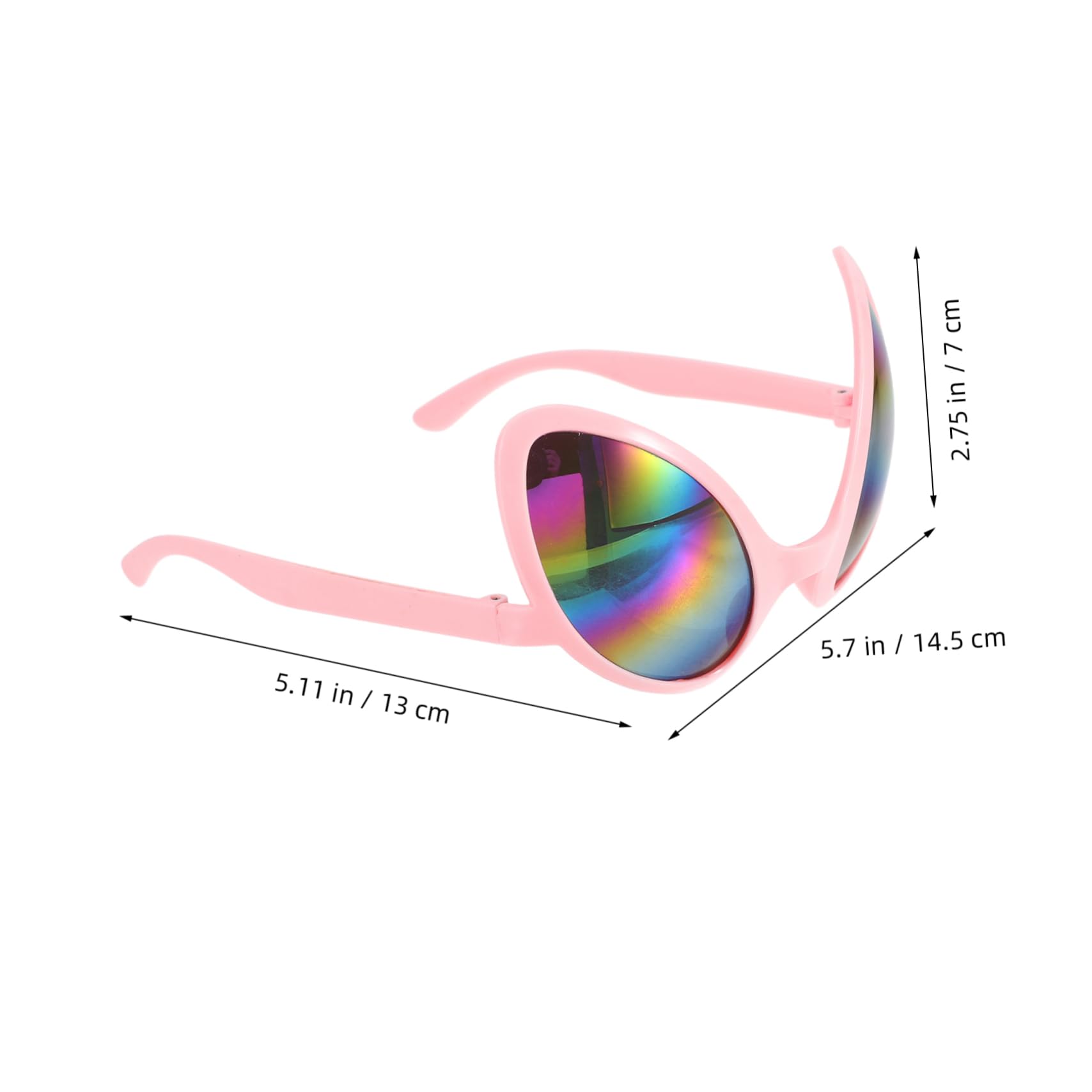 Cabilock Alien Sunglasses Funny Party Glasses Costume Accessories Carnival Glasses for Adults
