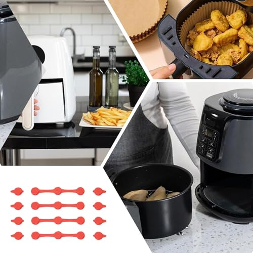 Aimants pour friteuse à air chaud et papier de cuisson x4 - 5