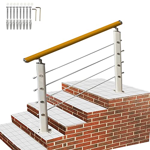 Poteau de balustrade réglable pour empêcher les chutes d'enfants