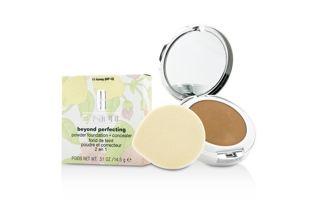 Beyond Perfecting Powder Foundation + Corrector - # 11 Honey (mf-g) - 14.5g/0.51oz