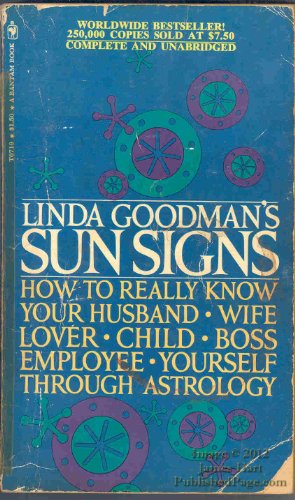 Linda Goodman's sun signs B0007EFWC0 Book Cover