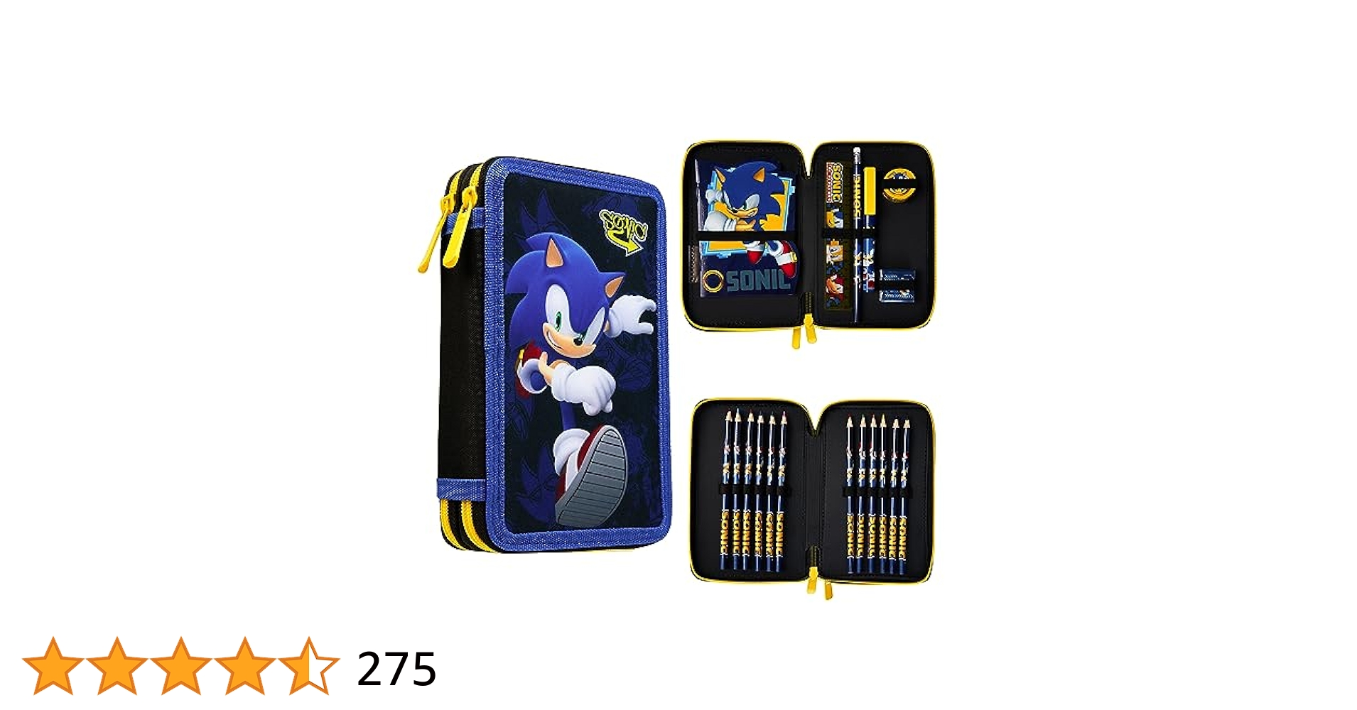 Amazon.co.jp: ソニック・ザ・ヘッジホッグ 鉛筆ケース 文房具