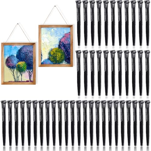 Yaocom 50 Pcs Antique Head Nails Decorative Antique Black Railroad