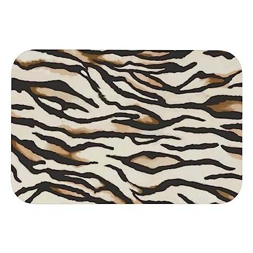 Tapis de bain en terre de diatomée BONDIJ léopard doux - 8