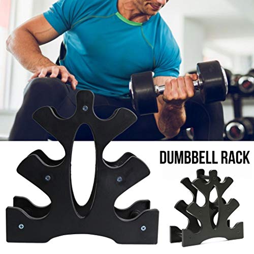 Zsm Dumbbells Basics 3-Tier Dumbbell Storage Rack Stand For Multilevel Hand Weight Tower Stand For Gym Organization Body Building Storage Supplies Dumbbell Set For Women #TOP1