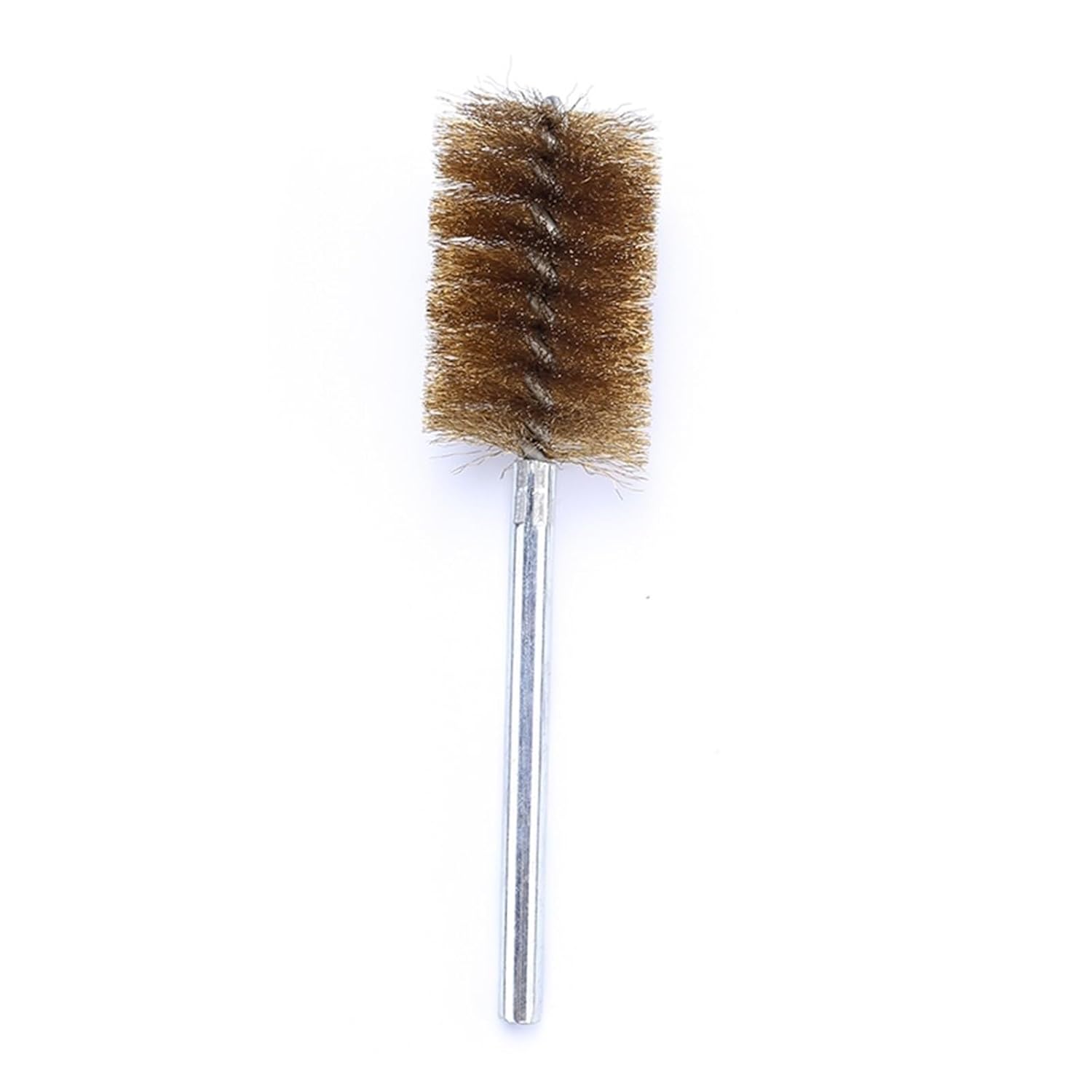 DIY Drill Twisted-in-Wire Brushes 60x160mm Copper Wire Tube Brush Inner Diameter Deburring Polishing Cleaning Brass Pipe Cleaner(Diameter 35mm)