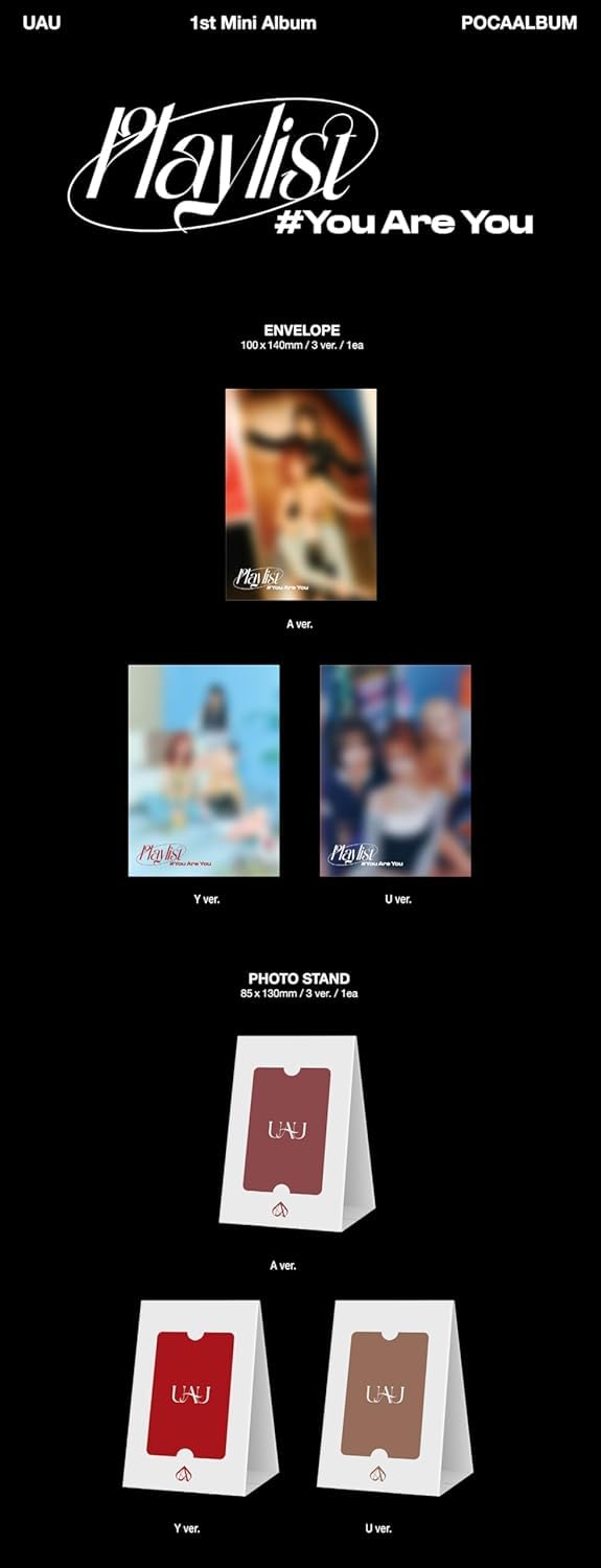 D'REAMC'ATCHER UAU Playlist # You Are You 1st Mini Album with Tracking Sealed (POCA Random Version) + Extra photocards