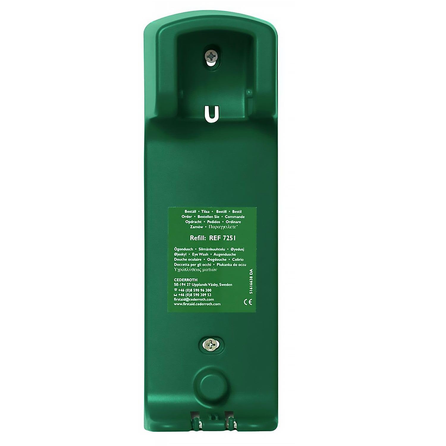 GGM Gastro Augenspülstation 2 Flaschen 500 ml 147x75x246 mm