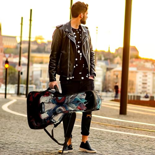 JRHEJTFZ Housse pour guitare acoustique de 1,9 cm d’épaisseur – Imperméable – Durable et élégant – Imprimé loup aquarelle, Multicolore 4., 42.9×16.9×4.7 in, Motif imprimé tendance - Les Beatles, Paul McCartney, John Lennon, RIngo Starr, George Harrison JRHEJTFZ Housse pour guitare acoustique de 1,9 cm d'épaisseur - Imperméable - Durable et élégant - Imprimé loup aquarelle, Multicolore 4., 42.9x16.9x4.7 in, Motif imprimé tendance – Image 7