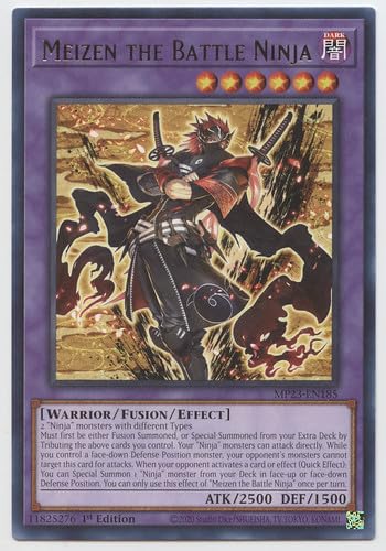 Amazon.com: Meizen The Battle Ninja - MP23-EN185 - Rare - 1st