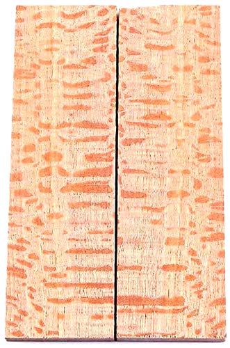 KnifeKits Carvalho de seda havaiana – escalas – natural – (12 x 3,8 x 0,25)