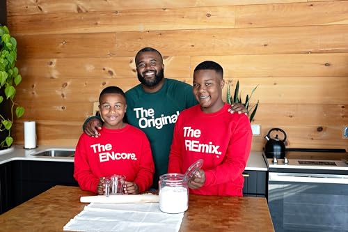 The Original, The Remix, The Encore ® Collection Family Matching Holiday Sweatshirts (Youth Small, Red)4