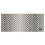 センコー(Senko) ORBIT キッチンマット インテリアマット 約50× 120cm ダークグレー ギリシャ製 薄手 床暖房 洗える 61018