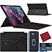 Microsoft Surface Pro 6 12.3" Touch Screen LJM-00028 i5 8GB RAM 256GB SSD Solid State Drive + Signature Type Cover Keyboard Black Bundle with Deco Gear Charger Travel Power Bank + Lexar 64GB Card
