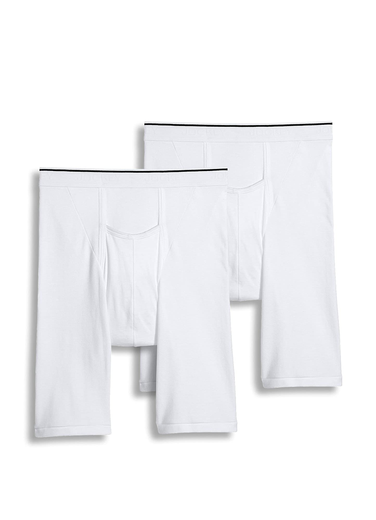 Jockey Men's Underwear Pouch 10" Midway Brief - 2 Pack