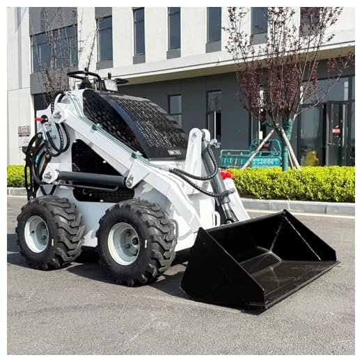 Electric Mini Wheel Loader 4x4