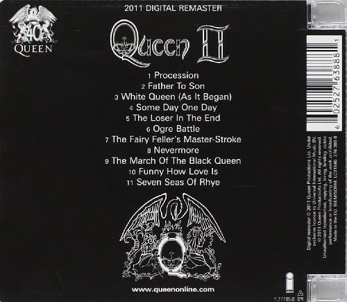 Amazon Queen 2 11 Remaste Queen 輸入盤 ミュージック Amazon Queen 2 11 Remaste Queen 輸入盤 ミュージック
