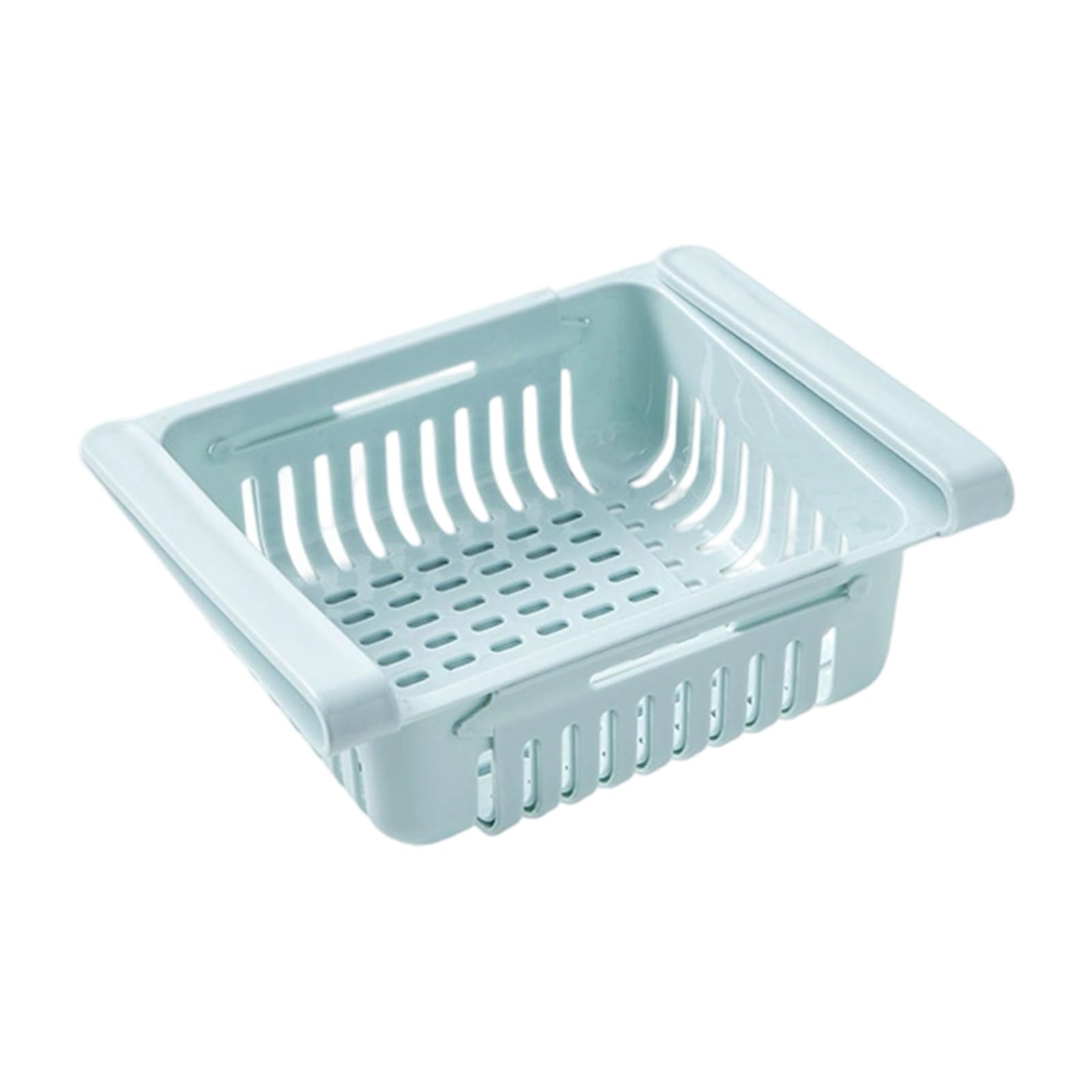 Snorvixre Scalable Refrigerator Storage Basket Expandable Storage for Fridge Shelves
