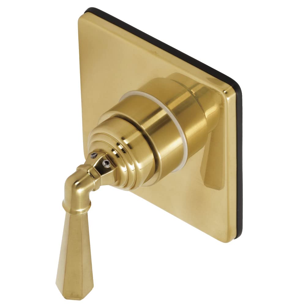 Mitigeur inverseur 3 voies Kingston Brass KS3047HL laiton brossé