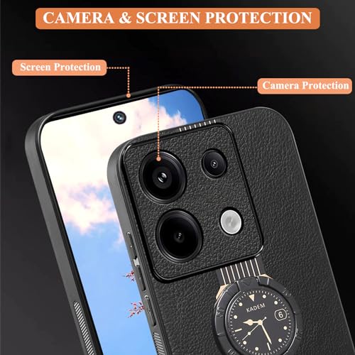 Coque antichoc Xiaomi Redmi Note 13 Pro 4G avec support anneau magnétique - 4