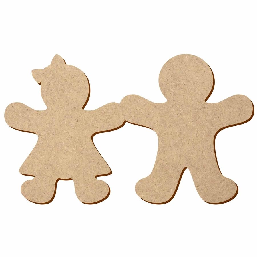 Par de pan de jengibre, 5 – 50 cm, paquete con: 1 unidad, ancho: 49 cm de ancho